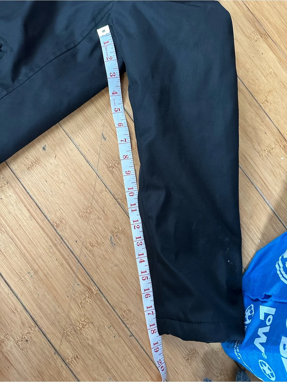Calvin Klein Black Hooded Raincoat - Zip Front